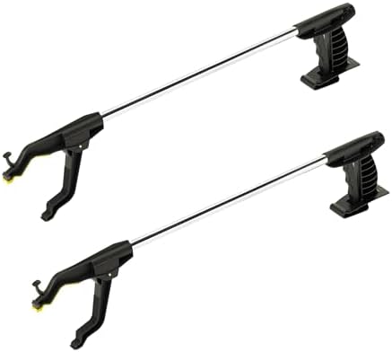 Cubii Health Handi-Reacher, Long - 30", Lightweight, Rotating, Easy-to-Use, Handy Trigger Grabber, Created for People with Restricted Grip Strength and Gripping Capabilities, 2/PK