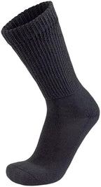 4 Pairs of Diabetic Extra Thick Warm Cotton Socks, Triple Cushioned Crew Slipper Socks