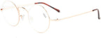 Eyekepper Readers Lightweight Round Metal Circle Reading Glasses
