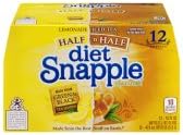Snapple Diet Half 'n Half Tea, 16 Ounce (12 Bottles)