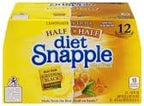 Snapple Diet Half 'n Half Tea, 16 Ounce (12 Bottles)