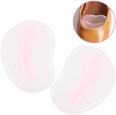 Forefoot Metatarsal Pads for High Heels, Soft Non-Slip Silicone Shoe Inserts Massage Beads, Thickened Cushions for Women’s Heels, 1 Pair Red Forefoot Comfort Pads for Pressure