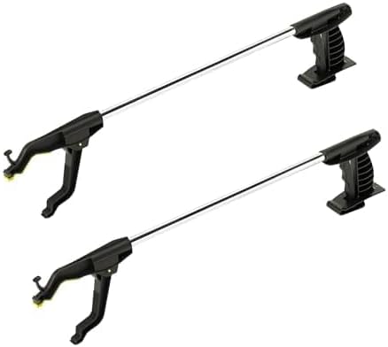 Cubii Health Handi-Reacher, Long - 30", Lightweight, Rotating, Easy-to-Use, Handy Trigger Grabber, Created for People with Restricted Grip Strength and Gripping Capabilities, 2/PK