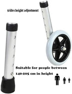 Standard Walkers, Wheeled Walker Aluminium Children's Walker Handicapped Rehabilitation aid for Children with Disabilities