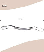 Stainless Steel Gua Sha Scraping Massage Tool - IASTM Tools Help Relieve Sore Muscles - Great Soft Tissue Mobilization Tool（Long Shape）
