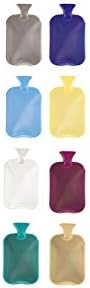 Fashy Hot Water Bottle Classic Assorted Colors - Made in Germany