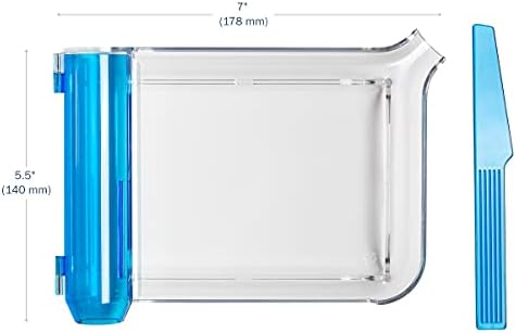 Apothecary Products Pill Tray & Spatula for Tablets, Medicine, Vitamins, Right-Handed, Clear, 2 Count