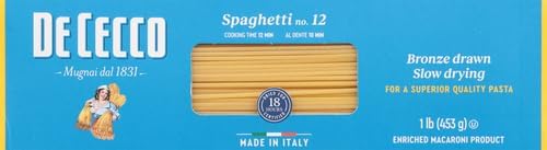 De Cecco Spaghetti Pasta, 16 Oz (Pack of 4)