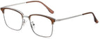 Trendy Computer Readers Blue Light Blocking Reading Glasses Anti UV Flat Light Mirror Eyeglasses for Women