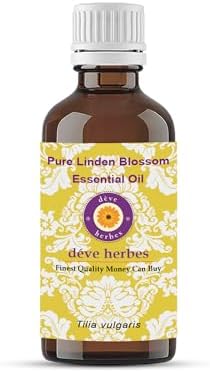 Deve Herbes Pure Linden Blossom Essential Oil (Tilia vulgaris) Steam Distilled 2ml (0.06 oz)