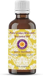 Deve Herbes Pure Linden Blossom Essential Oil (Tilia vulgaris) Steam Distilled 2ml (0.06 oz)