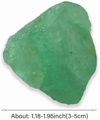 2PCS Natural Raw Stone, Wicca Reiki Crystal Healing, Rough Gemstones for Reiki, Meditation, Home Decor, Chakra Balance