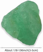 2PCS Natural Raw Stone, Wicca Reiki Crystal Healing, Rough Gemstones for Reiki, Meditation, Home Decor, Chakra Balance