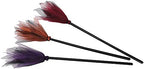 3 Pieces Halloween Witch Broom Plastic Witch Broom Props, Cosplay Broomstick for Halloween Witch Costume Party Decor Halloween Show Cosplay Party