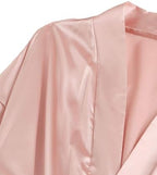 Women Lingerie Sleepwear Satin Pajamas Set 4pcs Lace Cami Nightgown with Robe