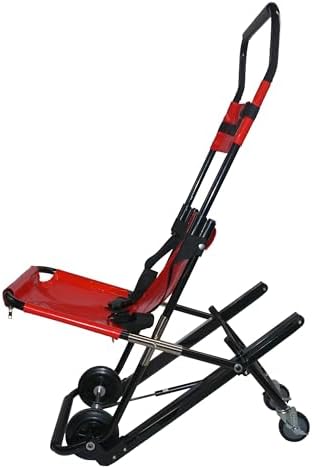 EZ LITE Evacuation Foldable Stair Lift Chair - Portable Stair Chair for Senior or Disabled Patient Transport - Lightweight - First Responders, EMTs, Ambulance, Firefighters - 350lb Weight Capacity