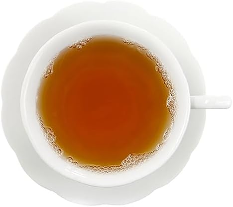 Peach Flavored Black Tea Pouches - 4oz | Loose Leaf Ceylon Tea Blend with Sweet Peach Aroma | Enjoy Hot or Iced | Premium Loose Leaf Black Tea for Refreshing Tea Time and Entertaining