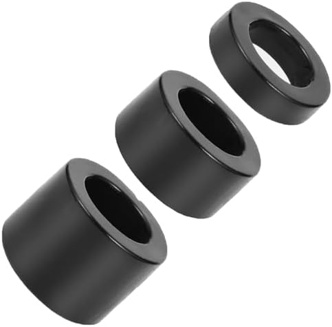 3 pcs Men's Training Ring Set, with Elastic Exercise Accessories -A24JUS (Black:B)