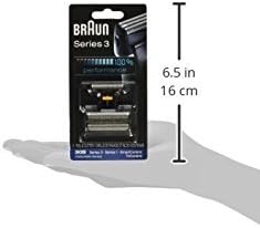 Braun Series 3 Old Generation Electric Shaver Replacement Head - 30B - Compatible with Electric Razors SmartControl, TriControl, 340, 330, 320, 310, 300