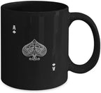 Teegarb Letter Blanket Funny Coffee Mug 11 Oz (A's, 11oz)
