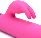 BANG! XL Bullet & Rabbit Silicone Sleeve for Beginners, Women & Couples. Powerful Vibrations. 3 Speeds. Silky Smooth Feel. USB Rechargeable. Waterproof. 3 Pieces, Pink.