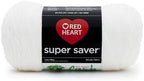 RED HEART Super Saver Yarn, White