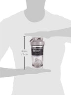 BlenderBottle Shaker Bottle Pro Series Perfect for Protein Shakes and Pre Workout, 24-Ounce, Smoke Grey