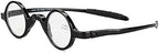 Agstum TR90 Small round eyeglasses retro Reading Glasses Readers 32-30-135 (+2.00, Shiny black)