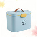 Multi-purpose Medicine Storage Organizer First Aid Container Case Handle for Outdoor and Indoor Activities