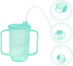 Senior Drinking Cup Straw No Spill Sippy Cup for Elderly Safe Comfortable to Hold