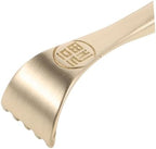 Copper Back Scratcher Long Handle Metal Itching Scratcher for Men and Women Pure Copper Anti-Static Design Portable Self-Massage Tool for Itch Relief and Back Discomfort