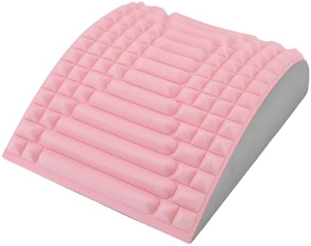 ZJchao Back Neck Stretcher Ergonomic Lumbar Support Lower Back Stretcher Yoga Pillow C Shaped Design for Home Office Use EVA TPE Material 30 x 24 x 10cm
