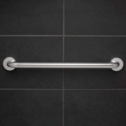 Speakman SA-1009-24-BN 24 in. ADA Grab Bar, Brushed Nickel