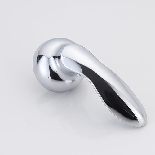 1046987-CP Shower Handle Replacement, Metal Lever Handle for Kohler Coralais Faucet, Polished Chrome with 5 Plastic Adapter Inserts