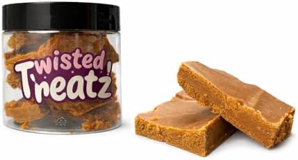 TwistedTreatz Gourmet Milk Toffee – Handcrafted Crumbly Meltaway Candy | Original & Coffee Flavors | 9oz or 1lb (9oz, Coffee)