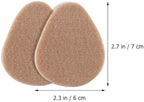 FRCOLOR 3 Pairs Skin Color Metatarsal Foot Pads Thickened Forefoot Cushions Anti-Slip High Heel Shoe Tongue Pads for Women Summer Use