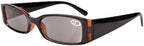 Eyekepper 5 Pairs Reading Sunglasses for Women Reading under the Sun Tinted Reader Eyeglasses