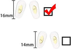 Replacement Push-in Nose Pads for RayBan RB6335 RB3549 RB4071 RB6336 RB7140 RB8415 Sunglasses Eyglasses Repair-Kits (Gold)
