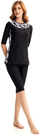 Muslim Modest Swimwear Surfing Suit Short Sleeve Swimsuit Burkini Modesty Swimming Costume