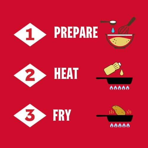 Louisiana Seasoned Chicken Fry Batter 9 oz (Pack of 3) - Crispy Southern Coating Mix for Fried Chicken - Delicious and Convenient Coating Filled with Cajun Flavor - Easy to Make Recipe - Just Add Water