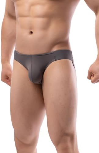 Summer Code Mens Bikini Briefs Soft Breathable Bulge Pouch Underwear Micro Mesh Panties Scrunch Butt Underpants