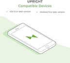 Upright GO S | Posture Trainer & Tracker for Women & Men with Smart App