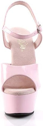 Pleaser Women's Kiss-209 Ankle-Strap Sandal