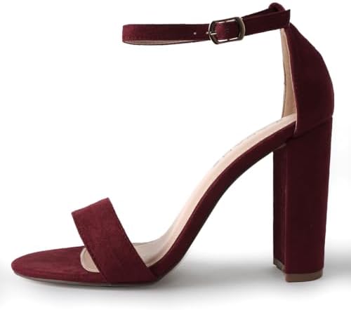 J. Adams Shirley Heels for Women - Ankle Strap High Heel Dressy Sandals
