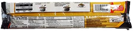 LA MODERNA,Spaghetti Pasta 16 oz, Made with Durum Wheat Semolina, Enriched with Iron & B Vitamins-| Non-GMO-| Kosher-, Pantry Essential, (Pack of 5)
