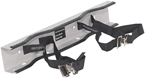Vestil CB-W-2S Wall Mounted Bracket for 2 Cylinders, Steel,Silver