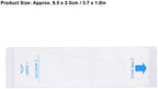 Hilitand 50PCS Disposable Thermometer Probe Cover Set, PE Film Paper 9.5x2.5cm, Accurate for Digital Thermometer, #411, Hilitand3emc6wi8v4
