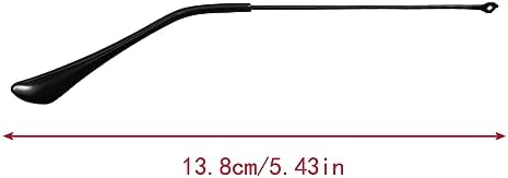 Replacement Temple Tips Temple Arms for Ray-Ban Aviator Series RB3025 3025 Sunglass Frames for Spectacles and Sunglasses (Silver) Temple Arms+(Black) Temple Tips)