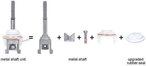 Electric Toothbrush Metal Shaft/Link Rod Parts/Vibrating Tip with Sensor Wire Compatible with Philips HX9900, HX6800, HX7500, HX751v, HX9690 Series L