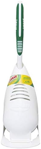 Libman 1022 Premium Angled Toilet Bowl Brush and Caddy with hygienic Drying Slits
